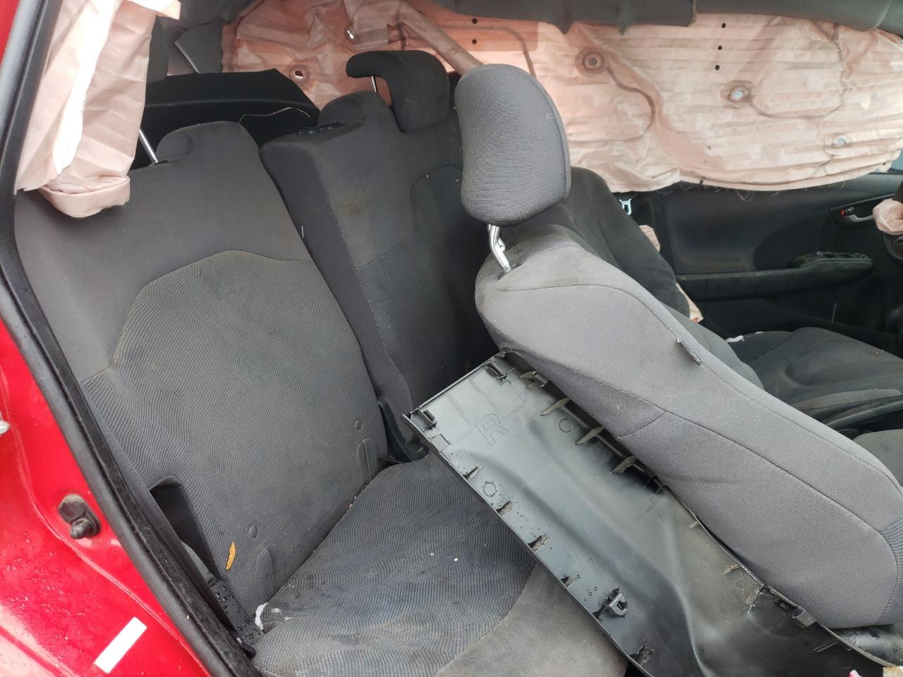 2010 Honda Fit VIN JHMGE8H26AC029666 Copart auction photo, rear end / rollover damage thumbnail 10