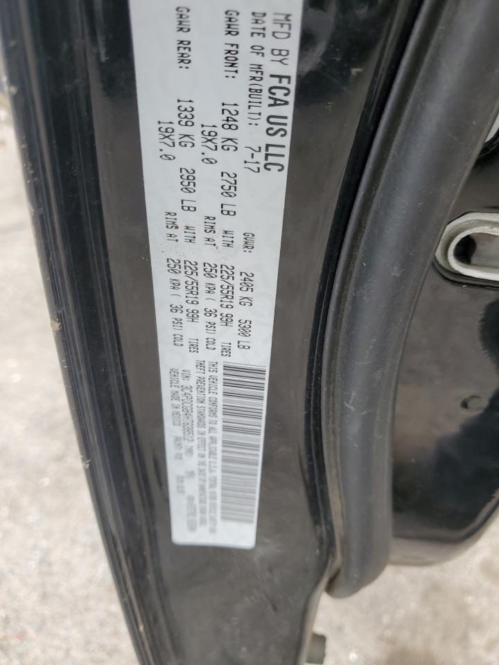 2017 Dodge Journey VIN 3C4PDCGB4HT698512 Copart auction photo, front end / undercarriage damage thumbnail 14