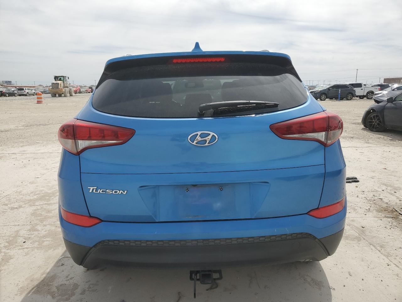 2018 Hyundai Tucson VIN KM8J33A49JU617613 Copart auction photo, front end / undercarriage damage thumbnail 6