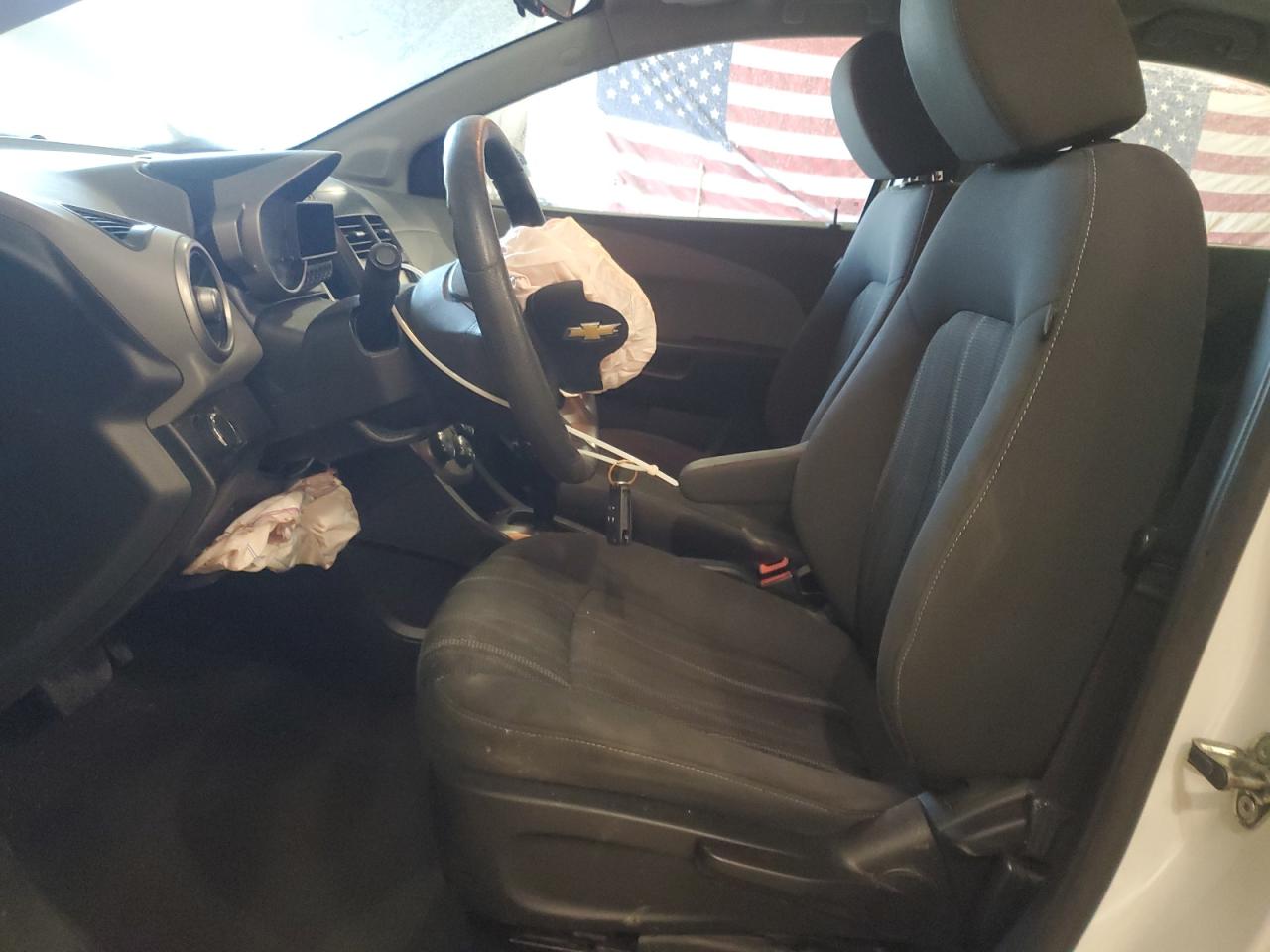 2016 Chevrolet Sonic VIN 1G1JC5SH6G4150895 Copart auction photo, front end / rear end damage thumbnail 7