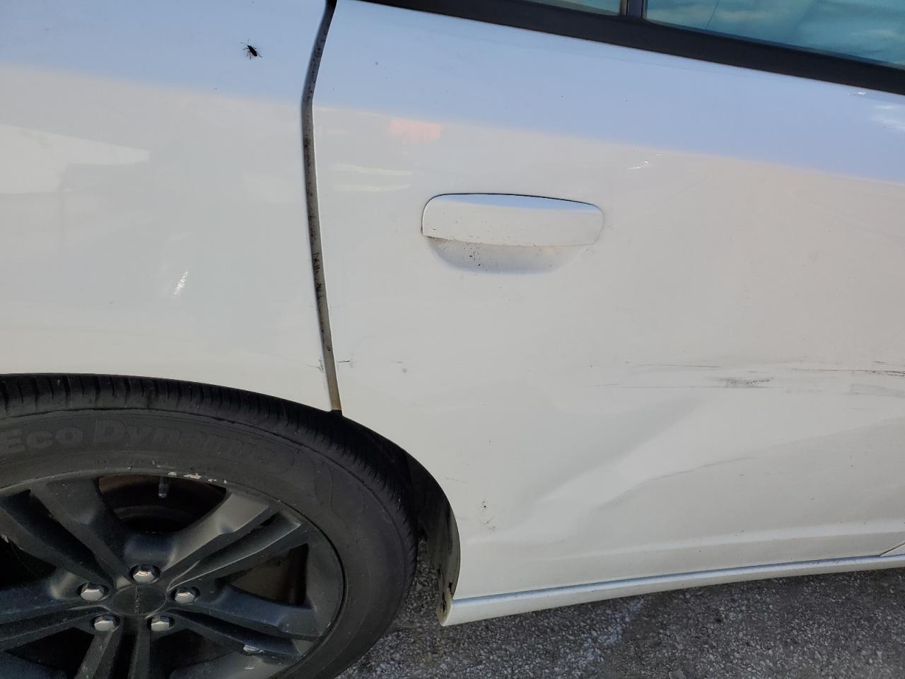 2014 Dodge Charger VIN 2C3CDXAG4EH236566 Copart auction photo, side / front end damage thumbnail 10