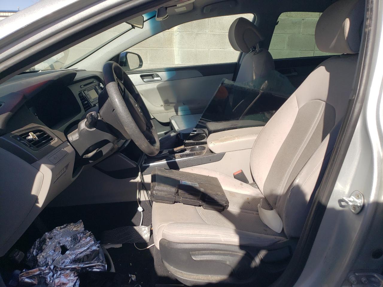 2017 Hyundai Sonata VIN 5NPE24AF7HH571252 Copart auction photo, vandalism damage thumbnail 7