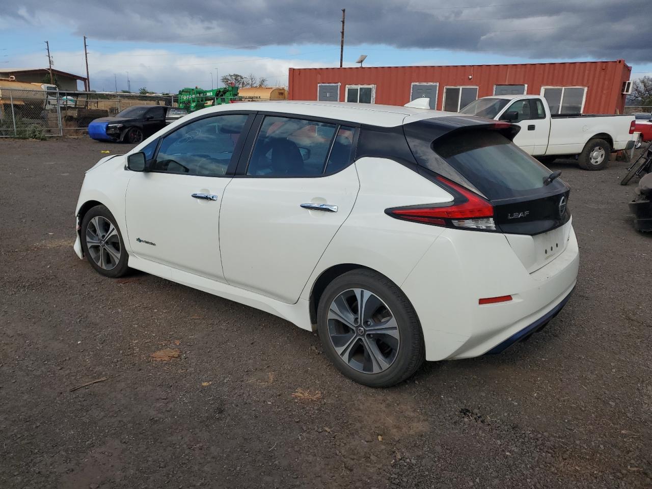 2018 Nissan Leaf VIN 1N4AZ1CP5JC305508 Copart auction photo, front end damage thumbnail 2