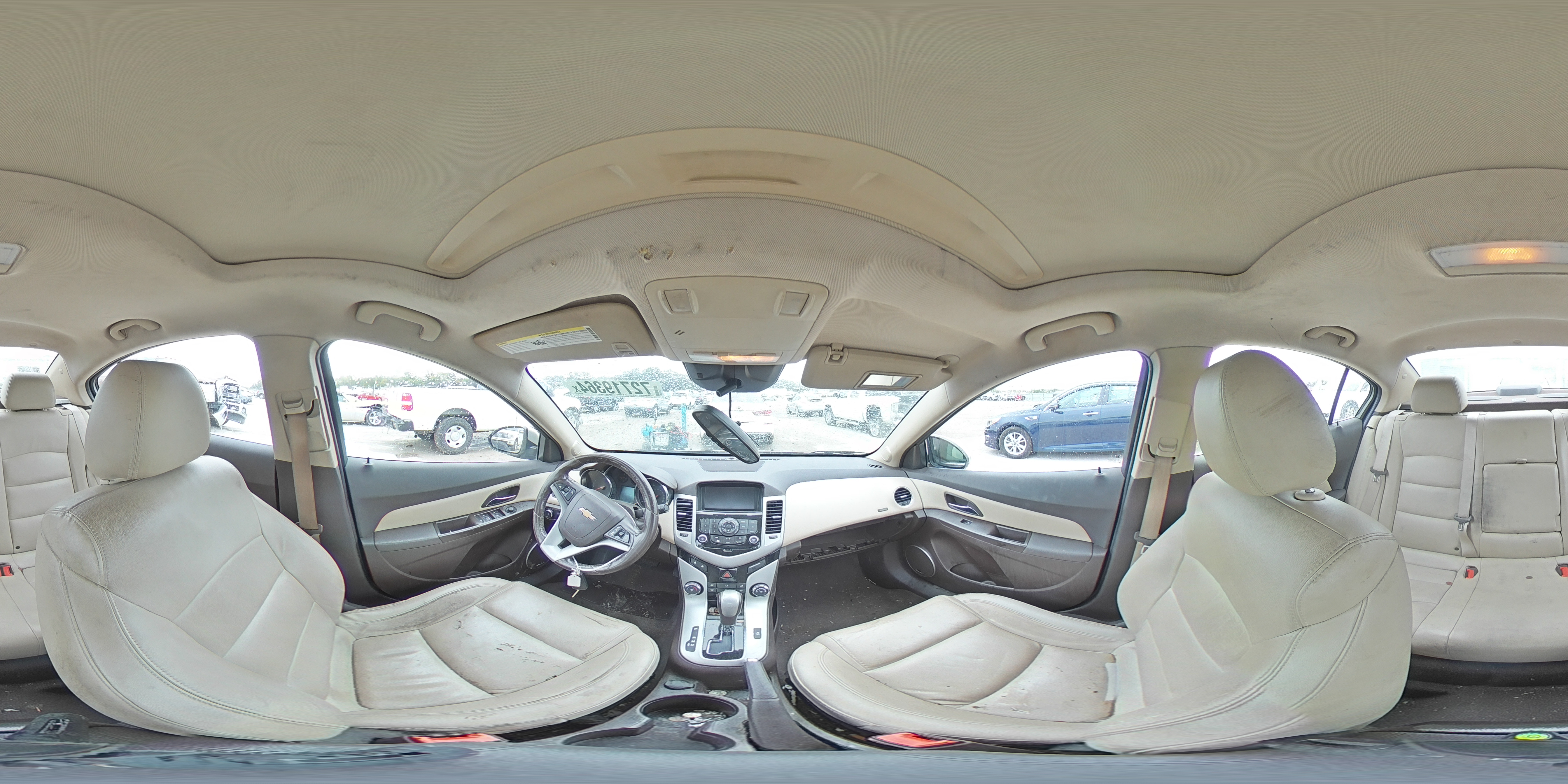 2014 Chevrolet Cruze VIN 1G1PE5SBXE7442027 Copart auction photo, front end damage thumbnail 12