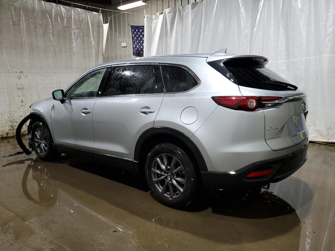 2023 Mazda CX-9 VIN JM3TCBCY3P0658771 Copart auction photo, front end / side damage thumbnail 2