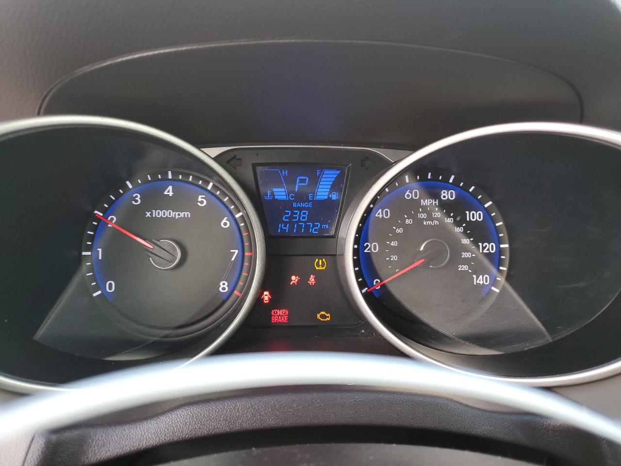 2015 Hyundai Tucson VIN KM8JU3AG1FU996296 Copart auction photo, rear end / front end damage thumbnail 9