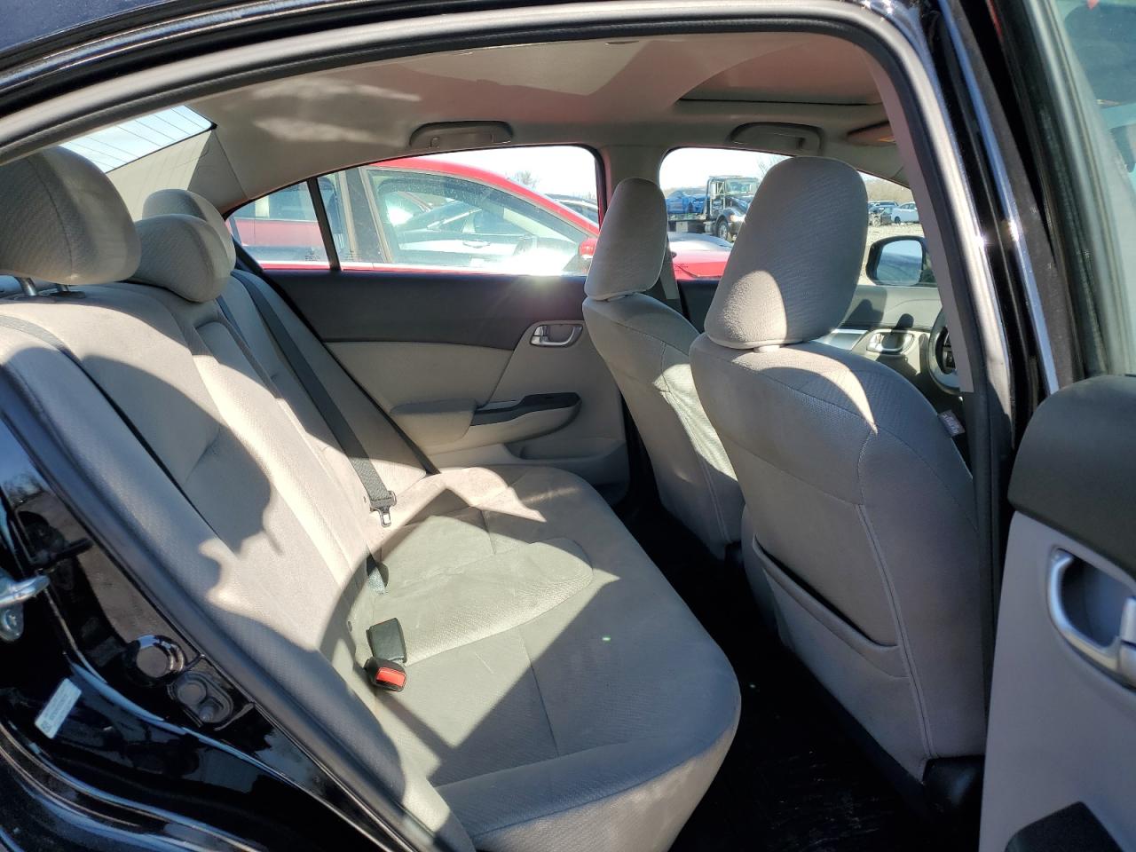 2013 Honda Civic VIN 19XFB2F87DE265170 Copart auction photo, undercarriage / front end damage thumbnail 10