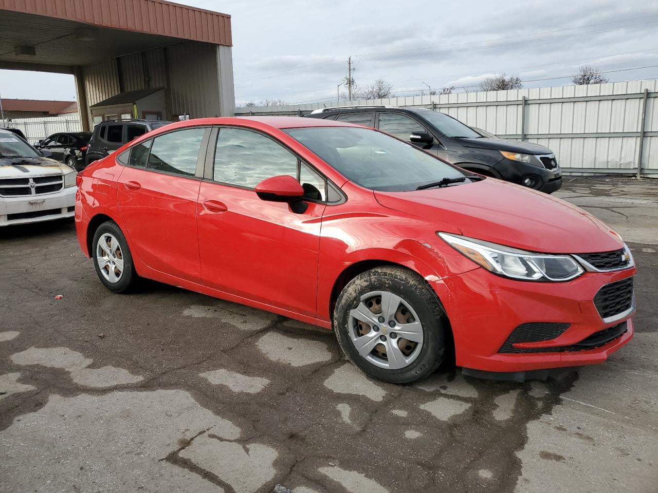 2018 Chevrolet Cruze VIN 1G1BC5SM1J7238020 Copart auction photo, biohazard/chemical / all over damage thumbnail 4