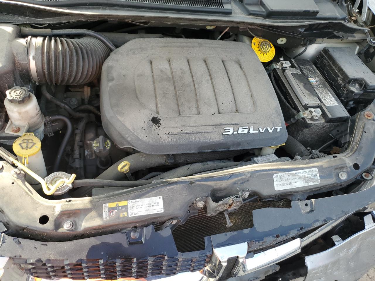 2016 Dodge Caravan VIN 2C4RDGCG4GR369344 Copart auction photo, front end damage thumbnail 12