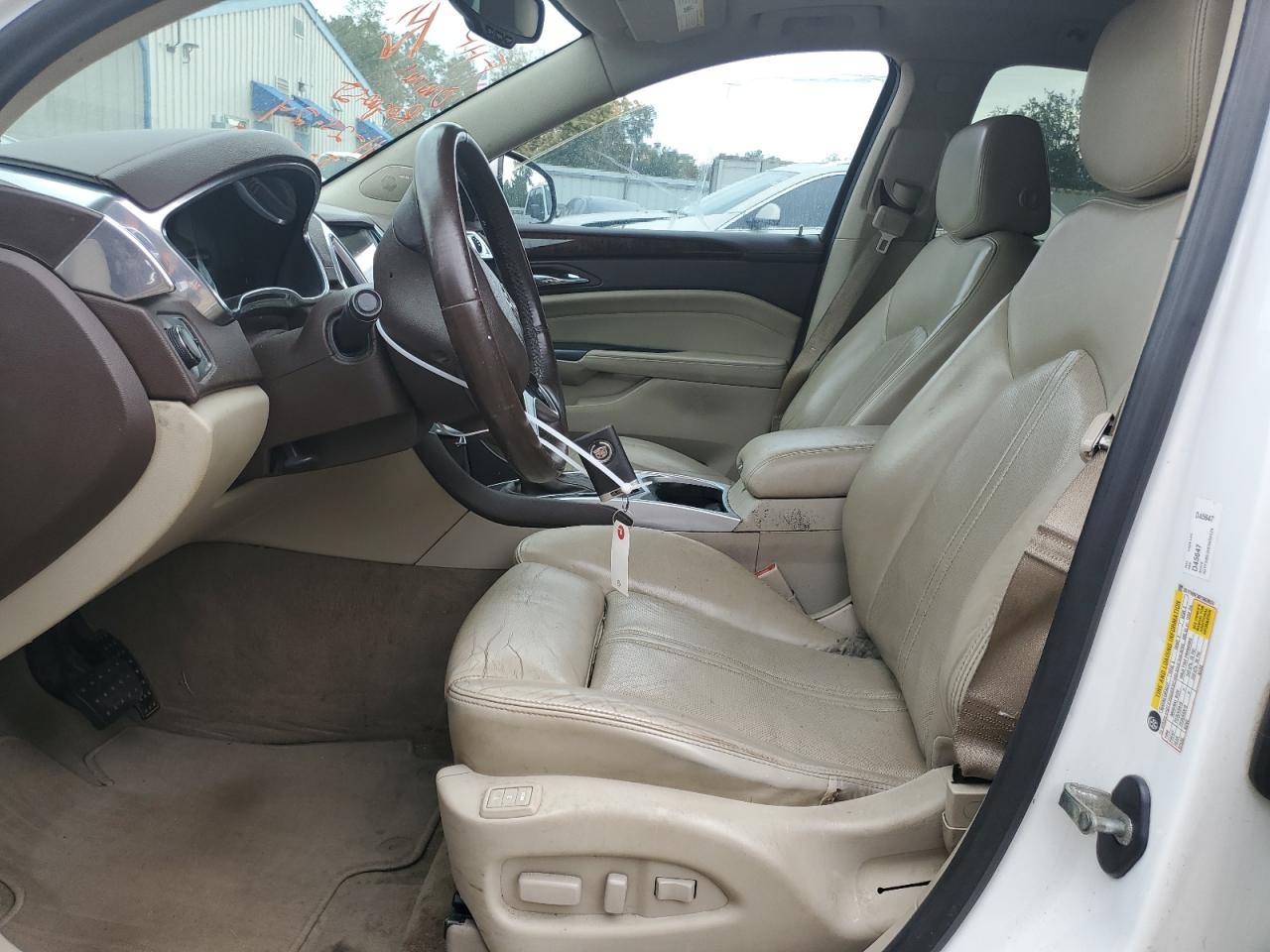 2014 Cadillac SRX VIN 3GYFNBE30ES659524 Copart auction photo, front end damage thumbnail 7