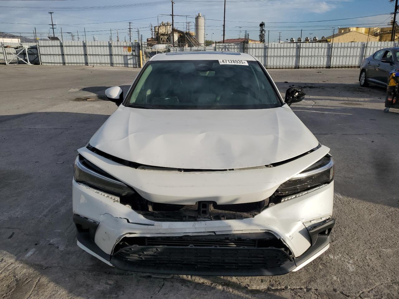 2022 Honda Civic VIN 2HGFE1F96NH303926 Copart auction photo, front end damage thumbnail 5