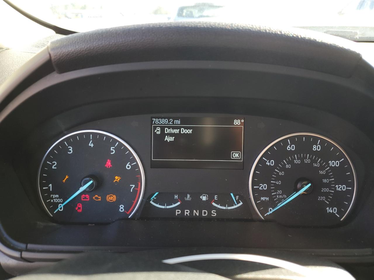 2018 Ford EcoSport VIN MAJ6P1UL1JC187240 Copart auction photo, front end damage thumbnail 9