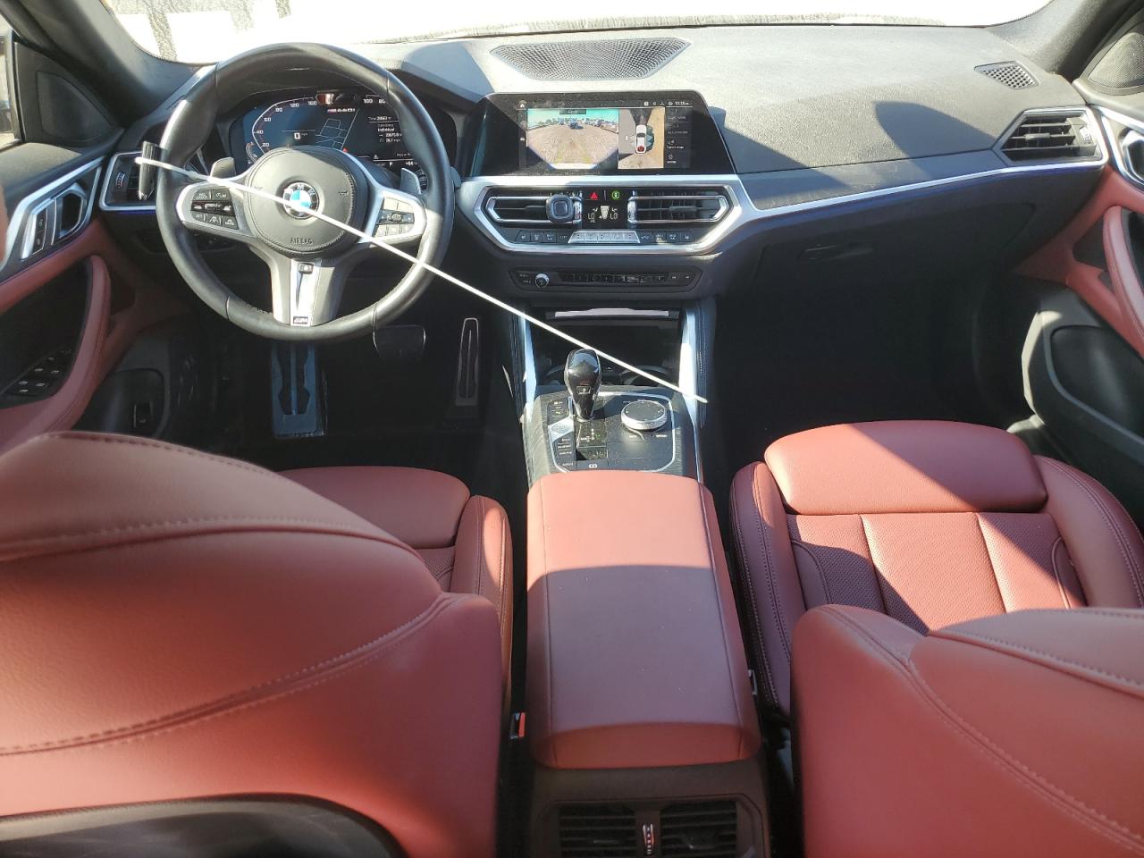 2022 BMW 4er VIN WBA13AW05NFN16803 Copart auction photo, front end damage thumbnail 8