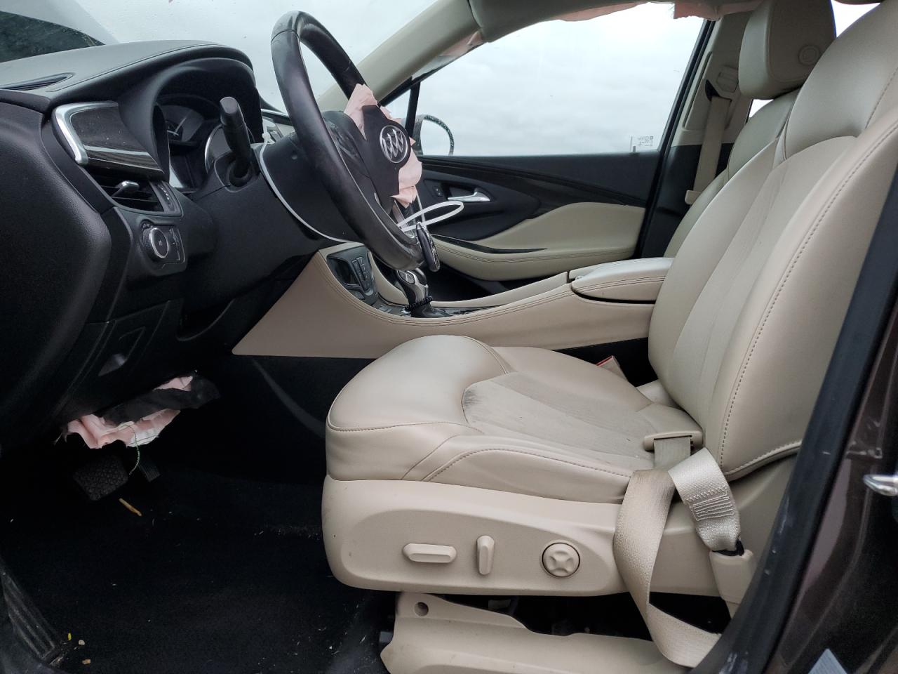 2020 Buick Envision VIN LRBFXBSAXLD110685 Copart auction photo, front end damage thumbnail 7