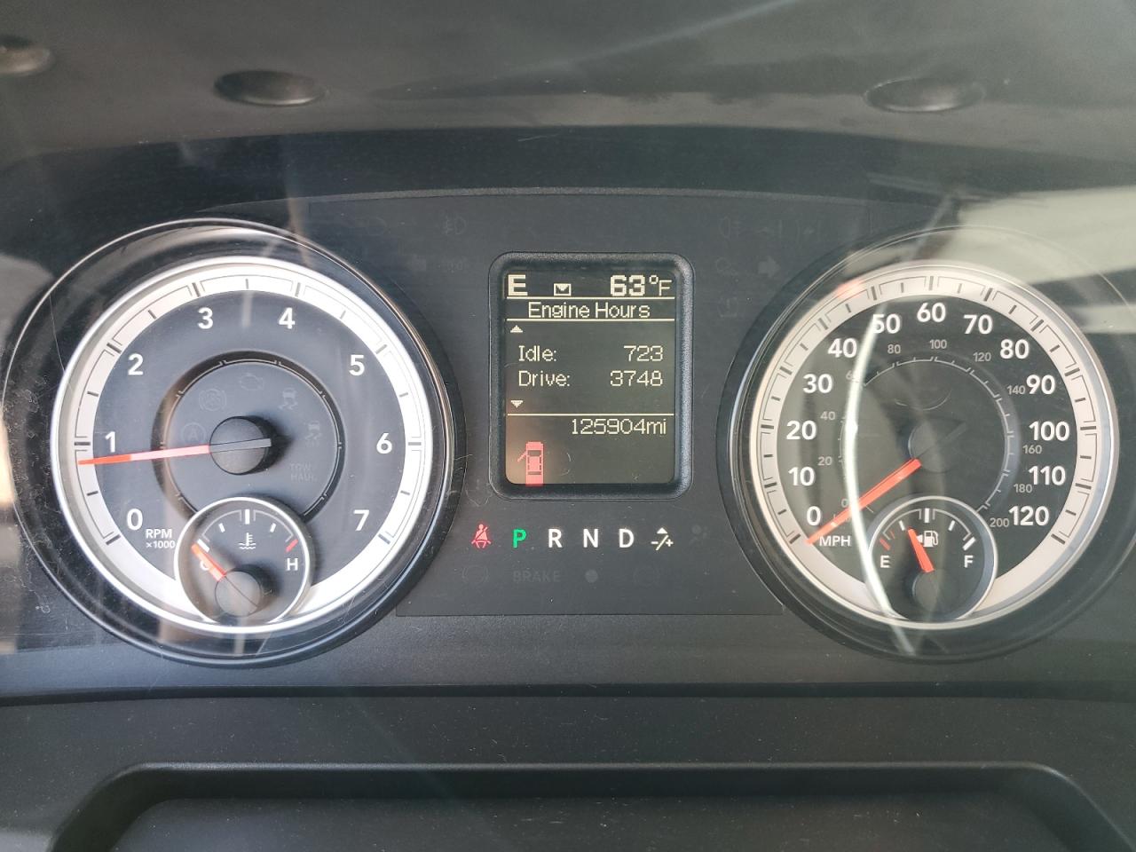 2014 RAM 1500 VIN 1C6RR7KT5ES437380 Copart auction photo, hail damage thumbnail 9