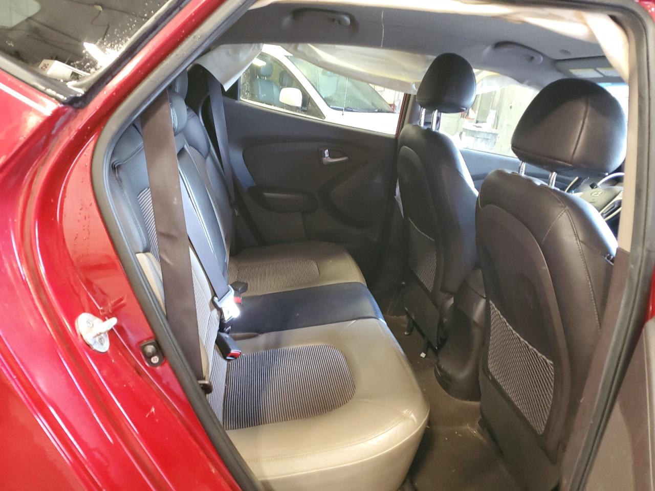 2012 Hyundai Tucson VIN KM8JU3AC3CU322319 Copart auction photo, side / front end damage thumbnail 11