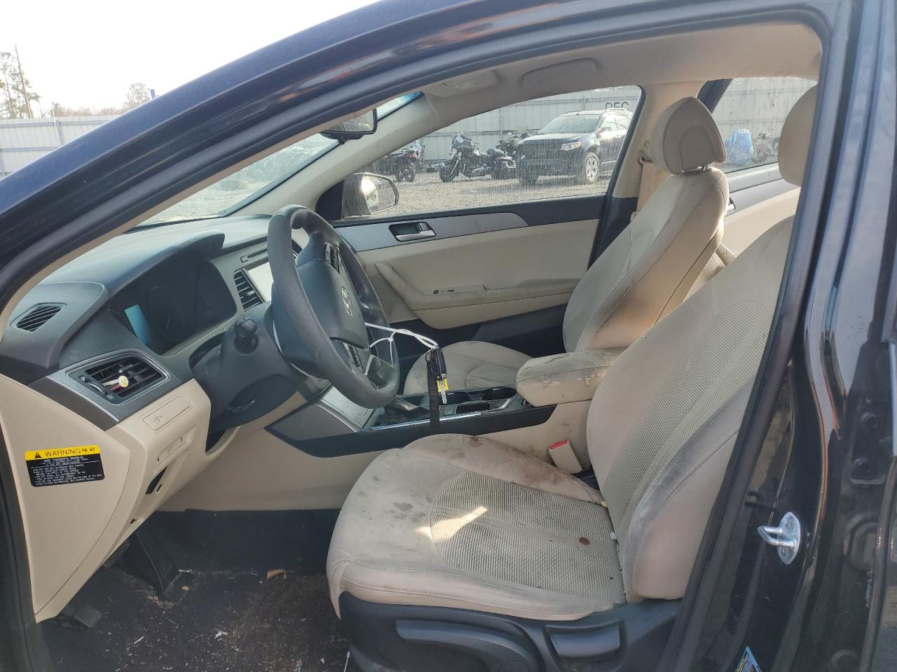 2016 Hyundai Sonata VIN 5NPE24AF5GH327517 Copart auction photo, front end damage thumbnail 7