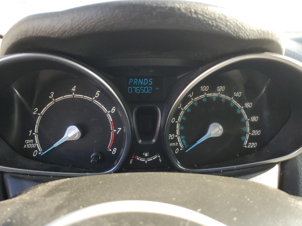 2014 Ford Fiesta VIN 3FADP4EJ8EM112982 Copart auction photo, front end damage thumbnail 9