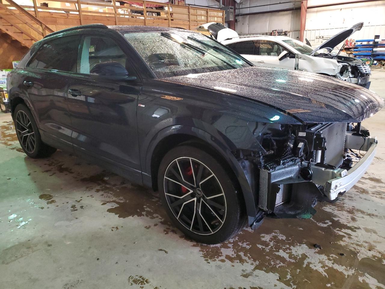 2023 Audi Q8 VIN WA1FVBF13PD036267 Copart auction photo, rear end / front end damage thumbnail 4