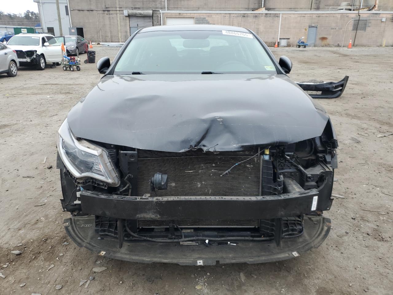 2017 KIA Optima VIN 5XXGT4L34HG142610 Copart auction photo, front end / minor dent/scratches damage thumbnail 5