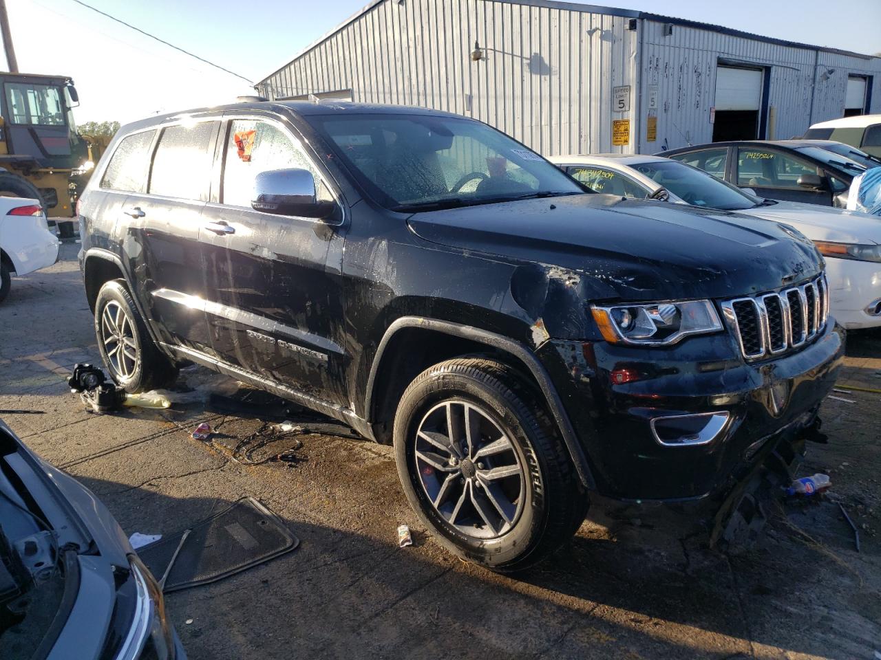 2021 Jeep Grand Cherokee VIN 1C4RJFBG6MC778552 Copart auction photo, front end damage thumbnail 4