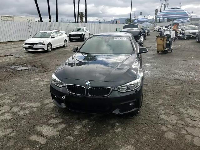 2017 BMW 4er VIN WBA4U7C35H5J55028 Copart auction photo, side / rear end damage thumbnail 11