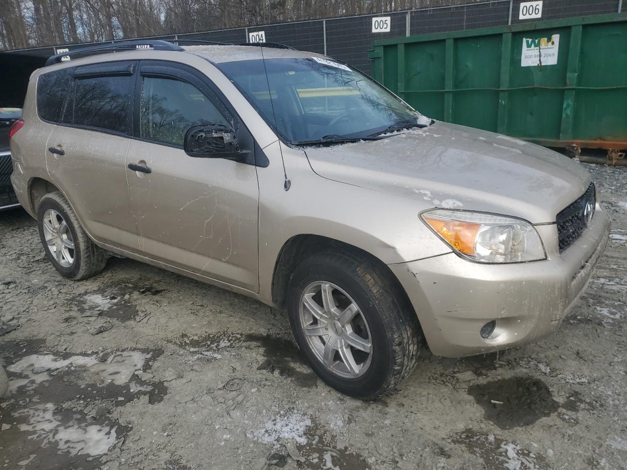 2008 Toyota RAV 4 VIN JTMBD33V186070640 Copart auction photo, front end / undercarriage damage thumbnail 4