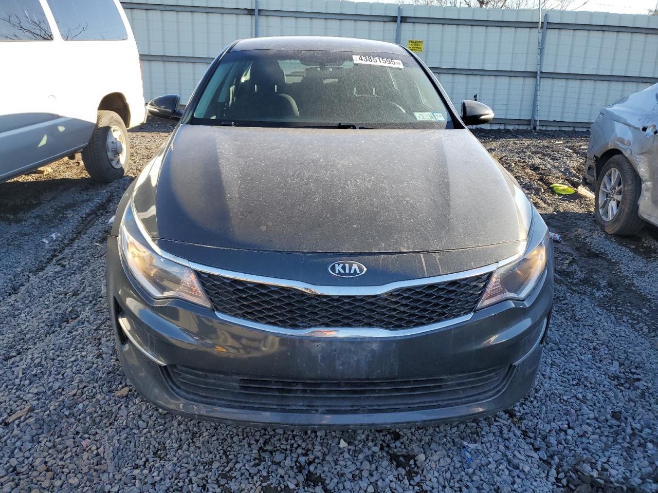 2016 KIA Optima VIN 5XXGT4L15GG034834 Copart auction photo, front end damage thumbnail 5