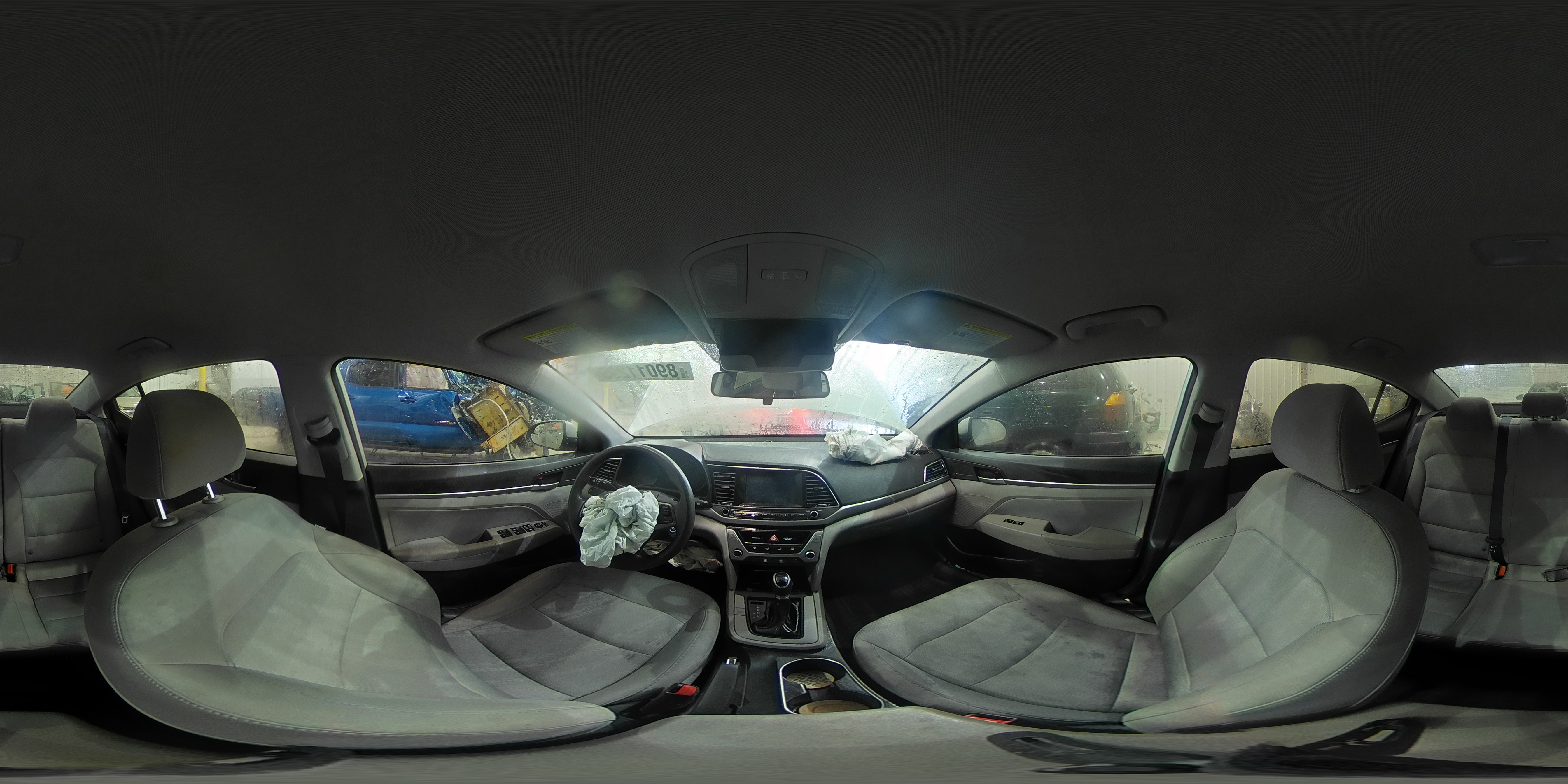2017 Hyundai Elantra VIN 5NPD84LF1HH091036 Copart auction photo, front end damage thumbnail 14