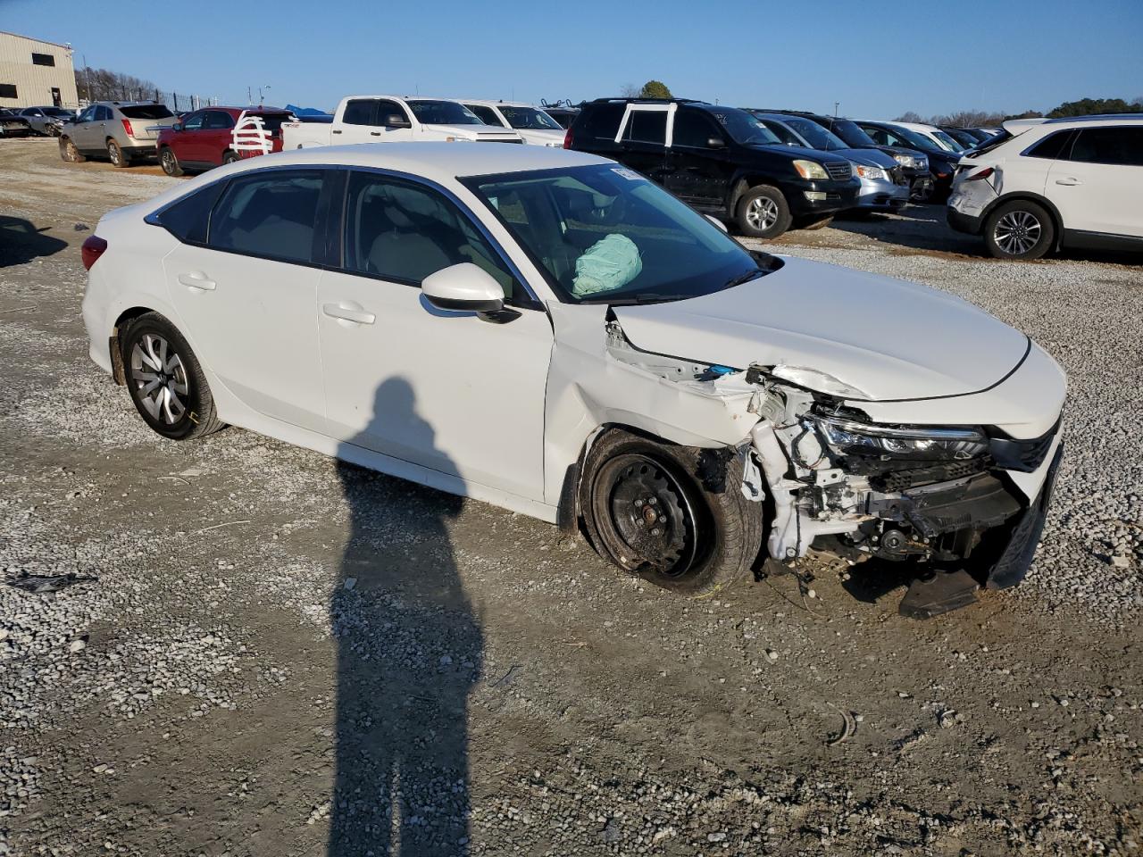 2023 Honda Civic VIN 2HGFE2F20PH531576 Copart auction photo, front end / undercarriage damage thumbnail 4