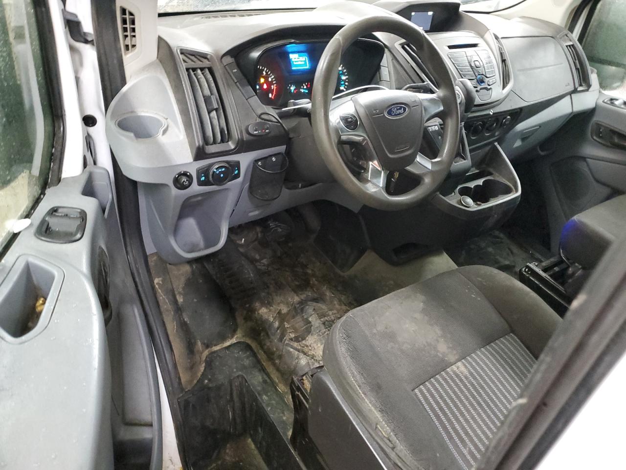 2017 Ford Transit VIN 1FTYR2XM6HKA25157 Copart auction photo, front end damage thumbnail 8