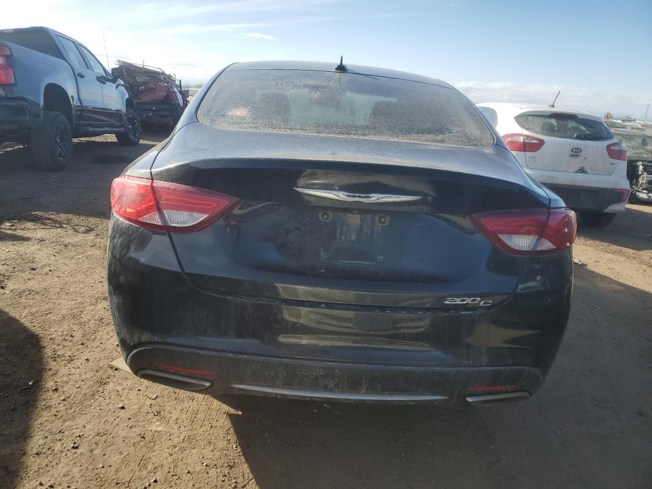 2015 Chrysler 200 VIN 1C3CCCCG2FN509862 Copart auction photo, front end damage thumbnail 6