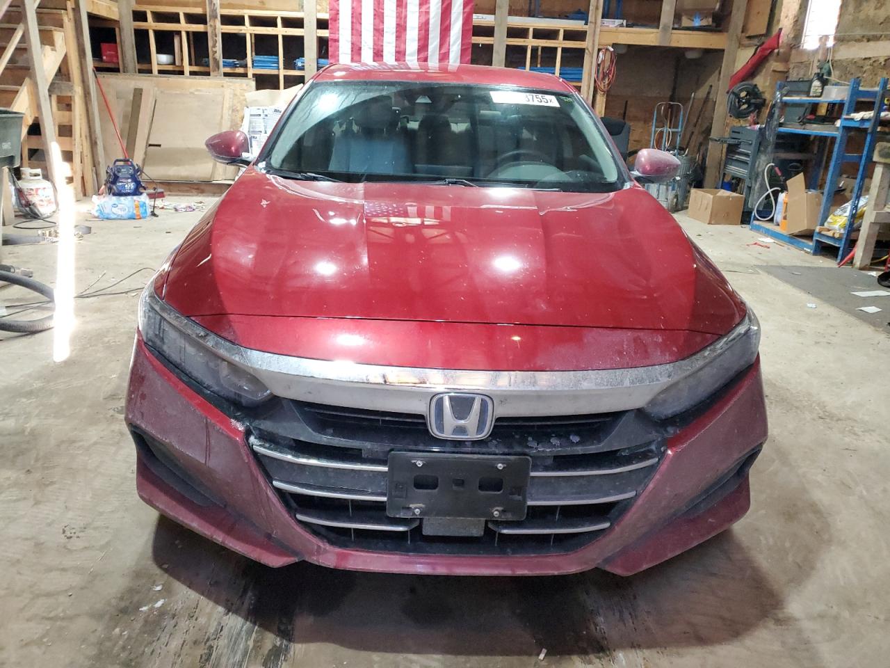 2021 Honda Accord VIN 1HGCV3F11MA000171 Copart auction photo, hail damage thumbnail 5