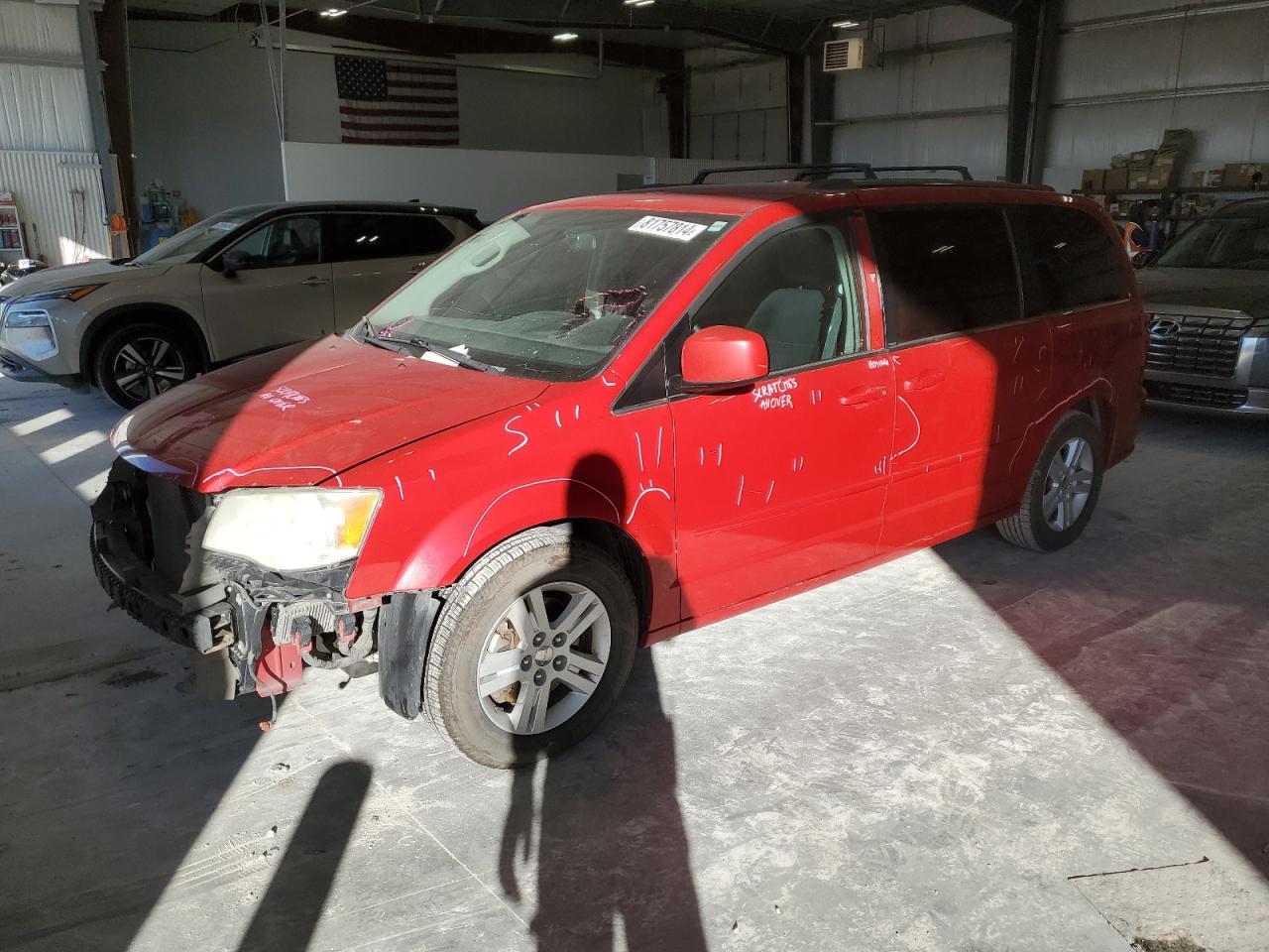2013 Dodge Caravan VIN 2C4RDGDG7DR806960