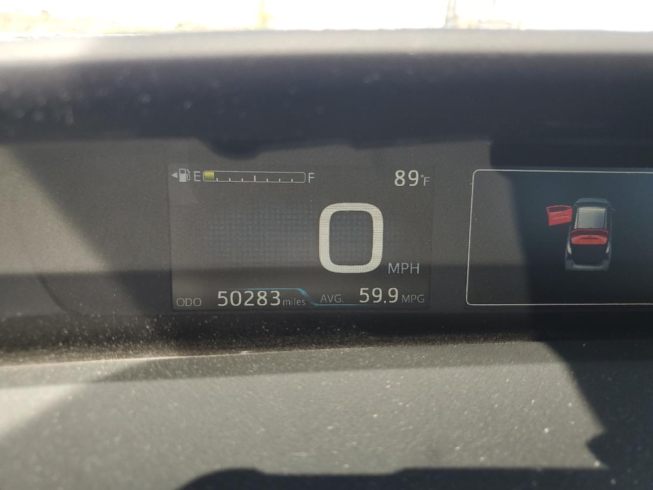 2020 Toyota Prius VIN JTDKARFU9L3106552 Copart auction photo, rear end damage thumbnail 9
