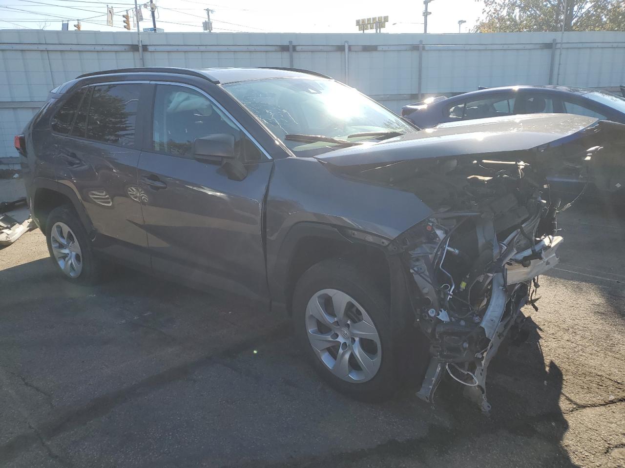 2021 Toyota RAV 4 VIN 2T3F1RFV6MW241464 Copart auction photo, front end damage thumbnail 4