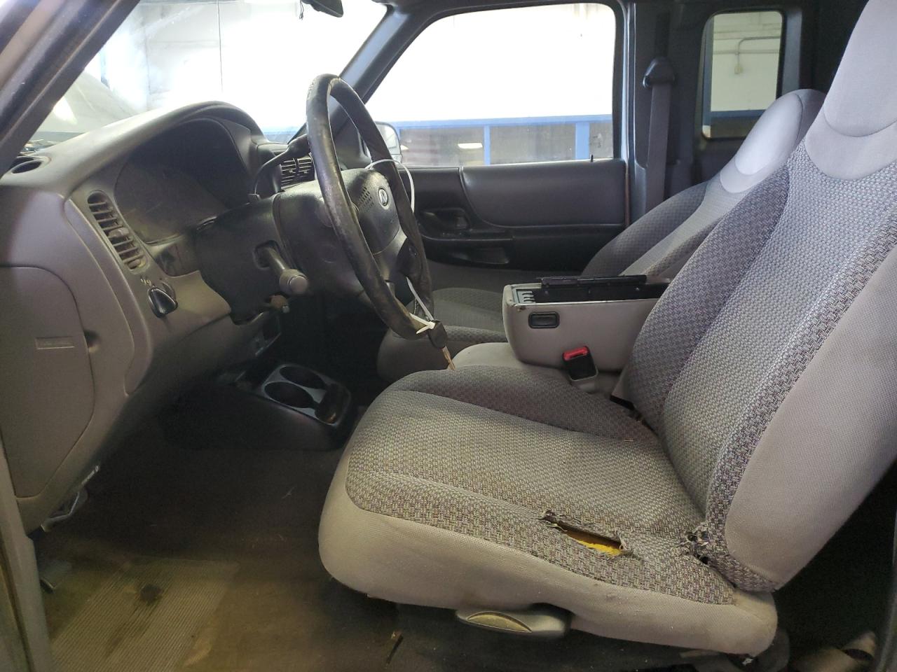 2001 Ford Ranger VIN 1FTZR15E01PB12684 Copart auction photo, front end / side damage thumbnail 7