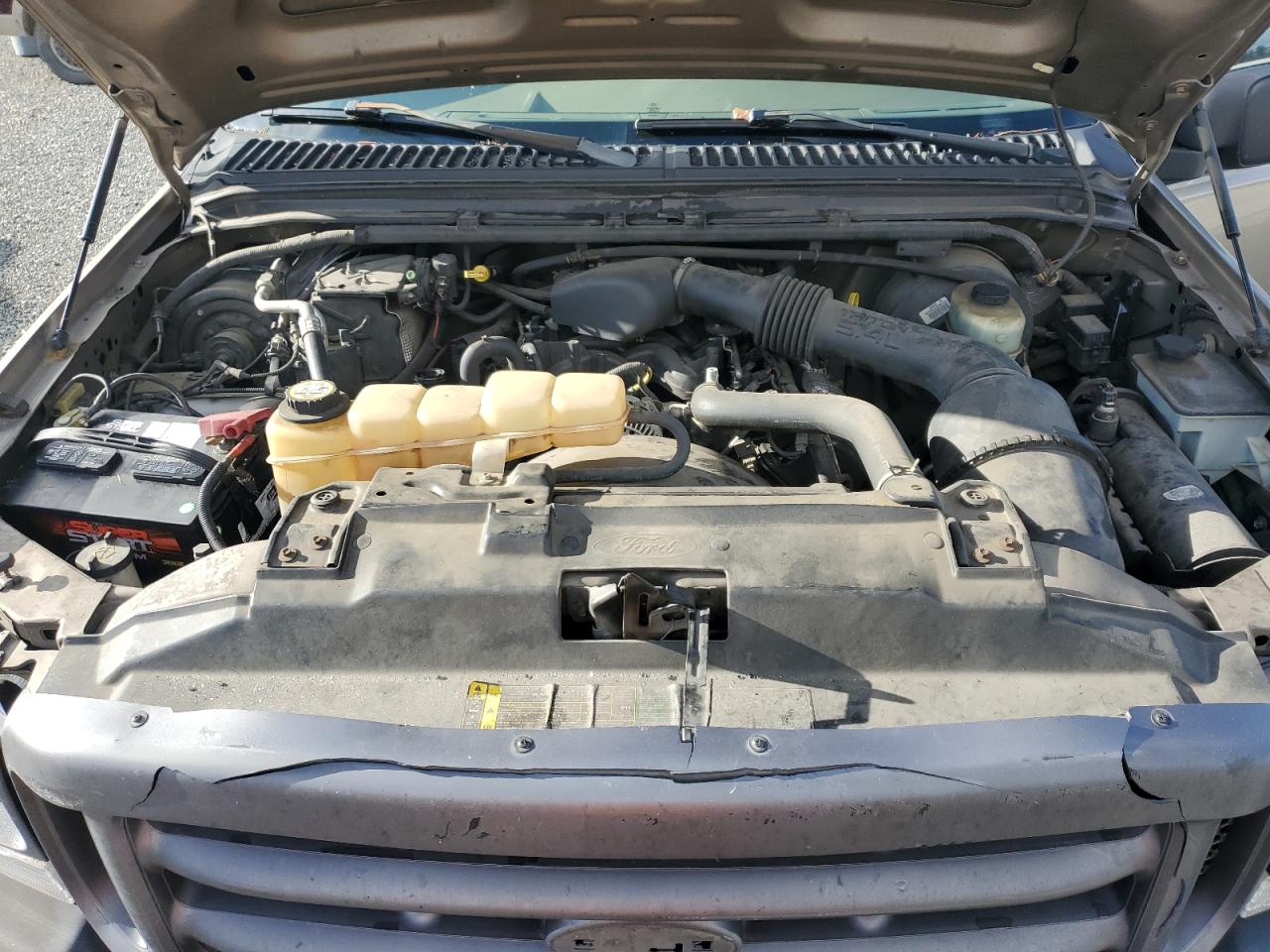 2004 Ford F250 VIN 1FTNX21L74ED03968 Copart auction photo, rear end / front end damage thumbnail 13