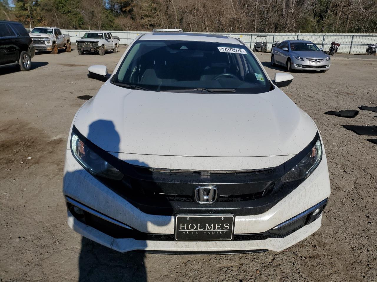 2019 Honda Civic VIN JHMFC1F38KX003648 Copart auction photo, rear end / minor dent/scratches damage thumbnail 5