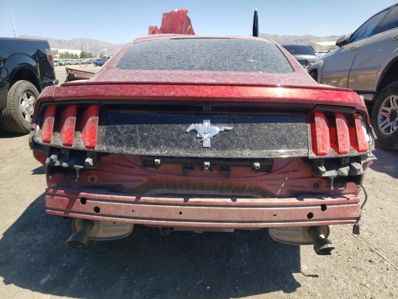 2015 Ford Mustang VIN 1FA6P8AM4F5338833 Copart auction photo, all over damage thumbnail 6