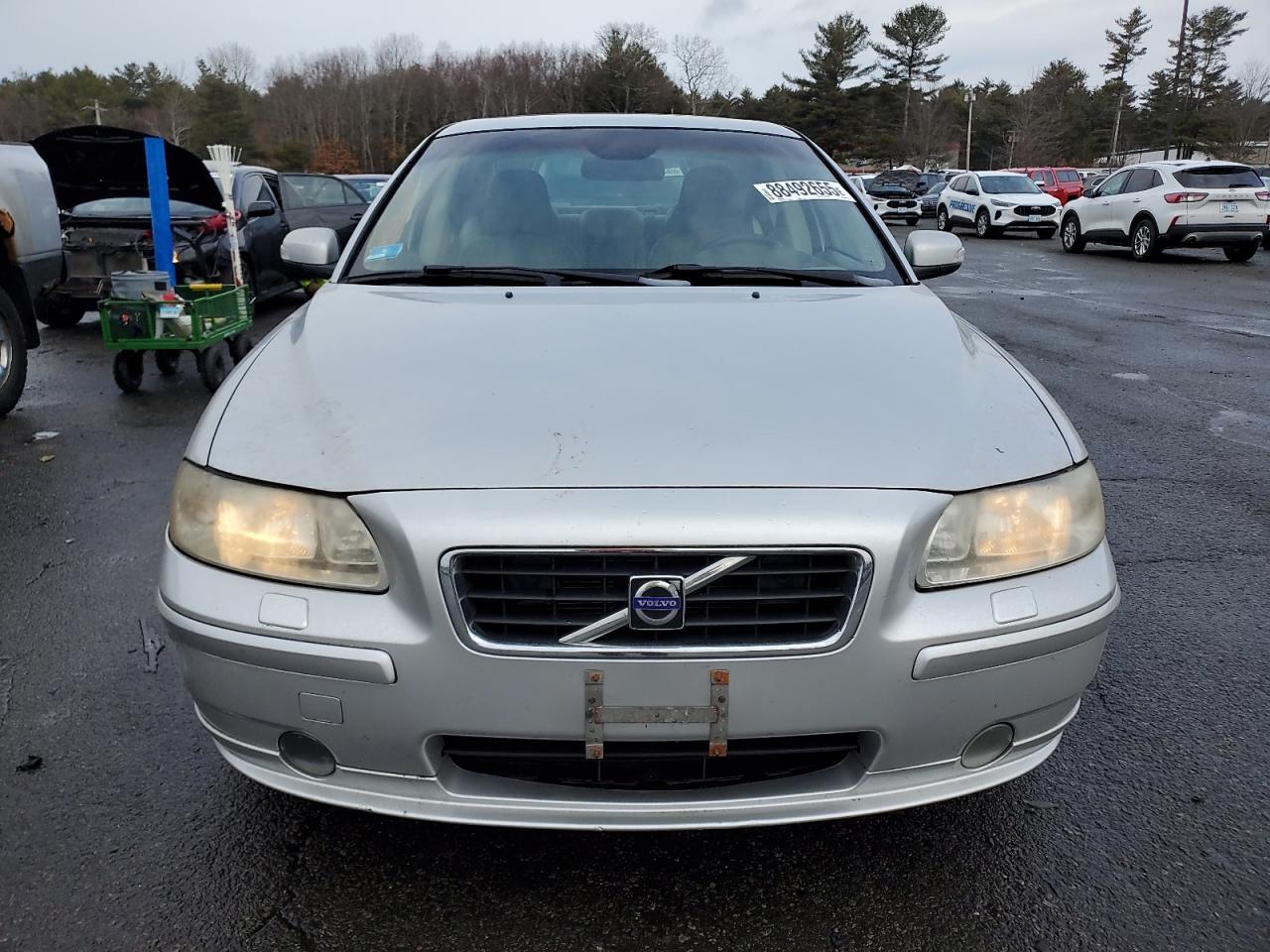 2008 Volvo S60 VIN YV1RS592982688612 Copart auction photo, side / front end damage thumbnail 5