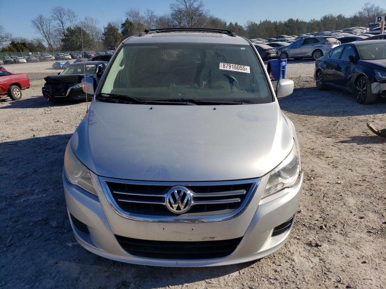 2009 Volkswagen Routan VIN 2V8HW34119R588858 Copart auction photo, all over damage thumbnail 5