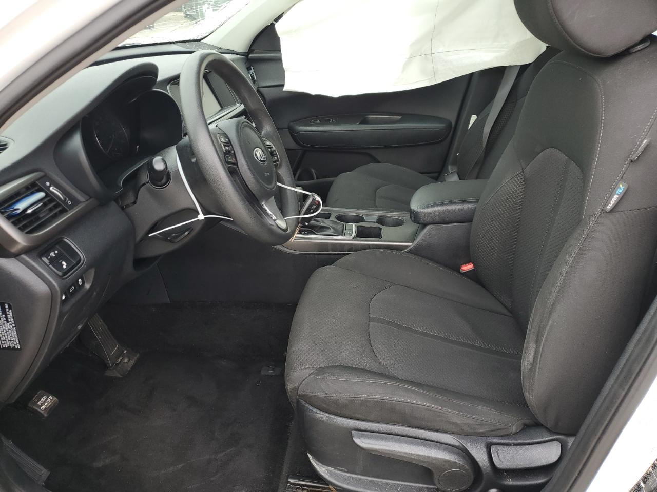 2018 KIA Optima VIN KNAGT4L3XJ5206091 Copart auction photo, front end / side damage thumbnail 7