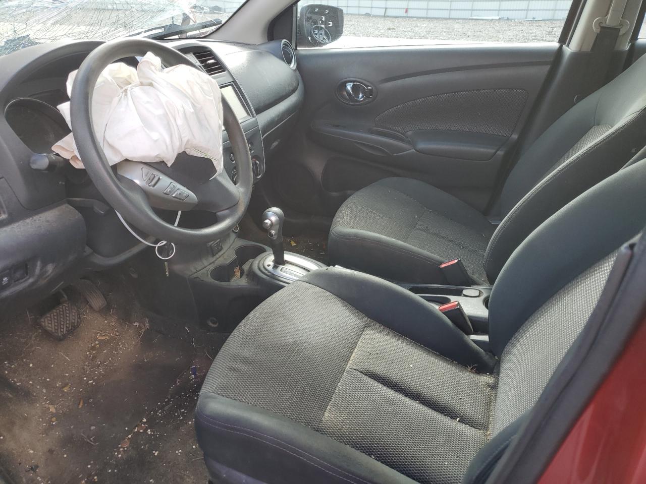 2019 Nissan Versa VIN 3N1CN7AP5KL849701 Copart auction photo, front end damage thumbnail 7