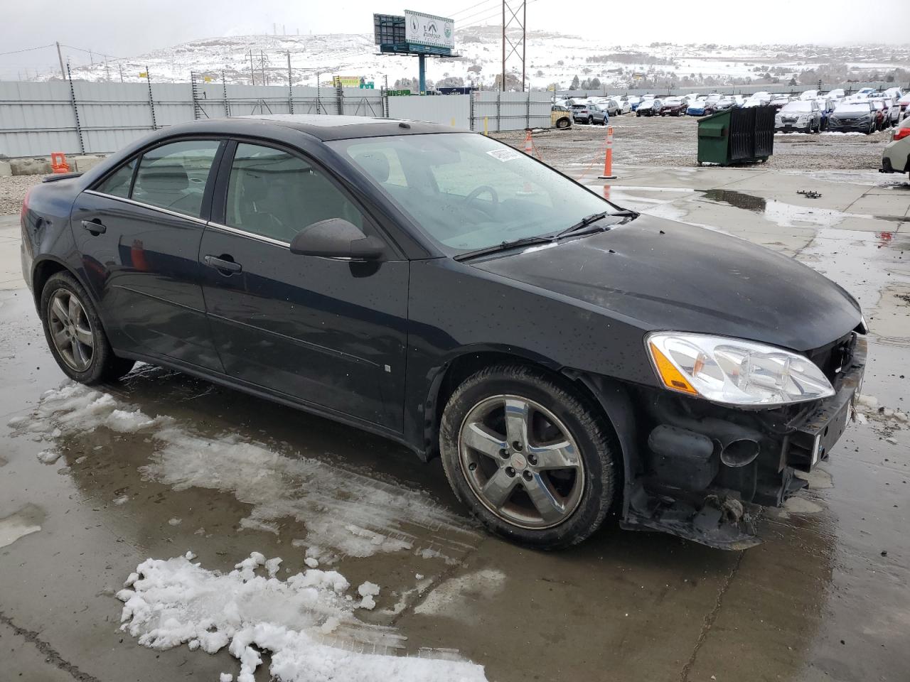 2007 Pontiac G6 VIN 1G2ZH58NX74174369 Copart auction photo, front end / undercarriage damage thumbnail 4