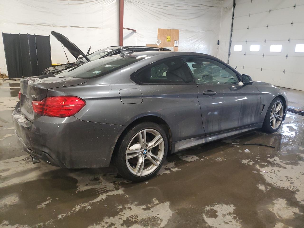 2016 BMW 4er VIN WBA3R5C56GK374020 Copart auction photo, front end / all over damage thumbnail 3