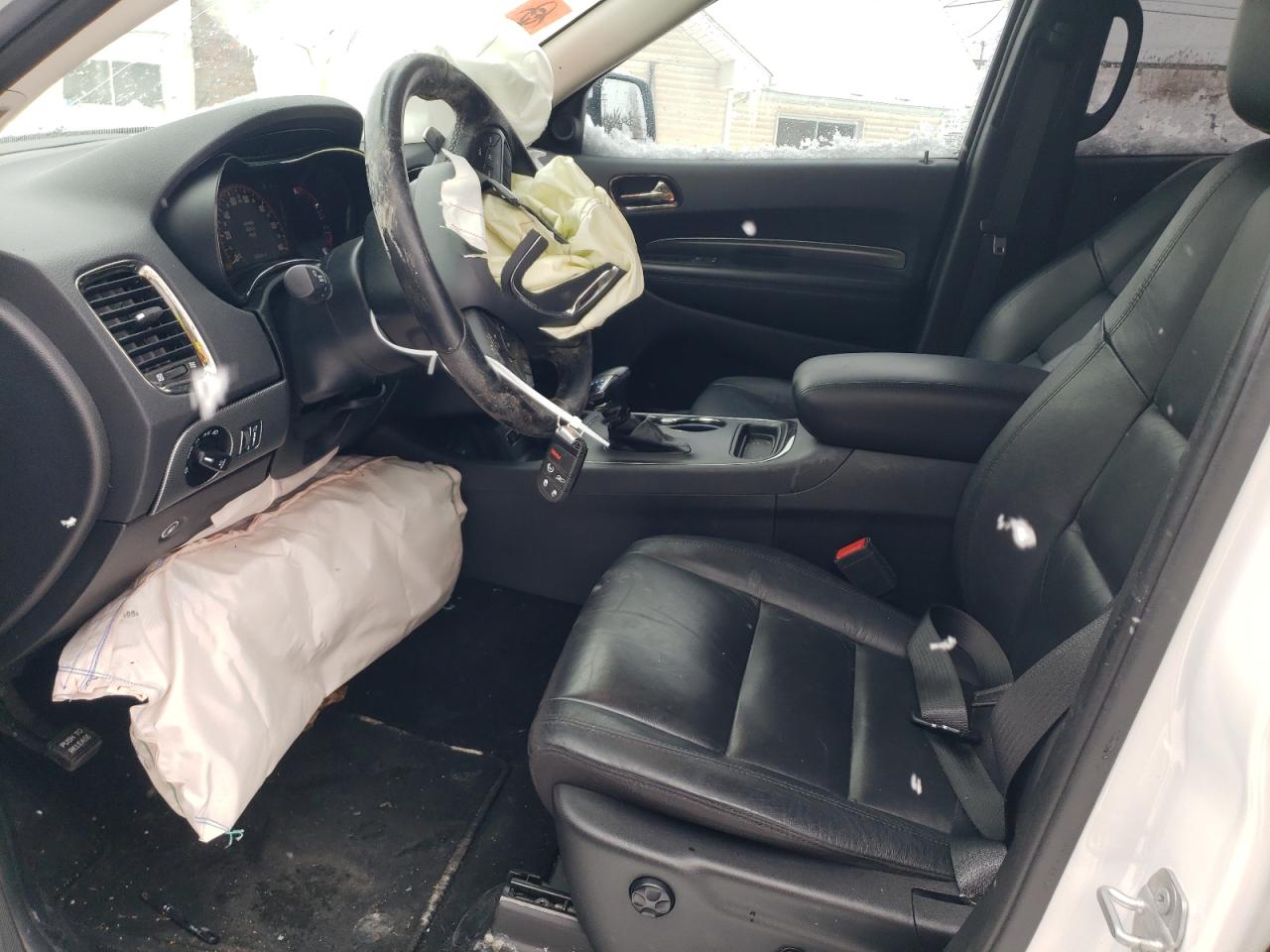 2020 Dodge Durango VIN 1C4RDJDG6LC352107 Copart auction photo, front end / side damage thumbnail 7