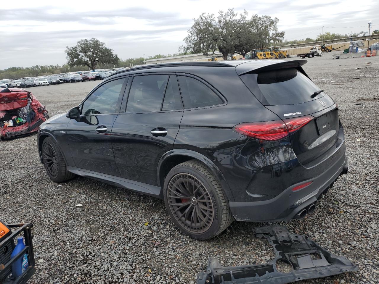 2024 Mercedes-Benz GLC VIN W1NKM8HB2RF186841 Copart auction photo, front end damage thumbnail 2