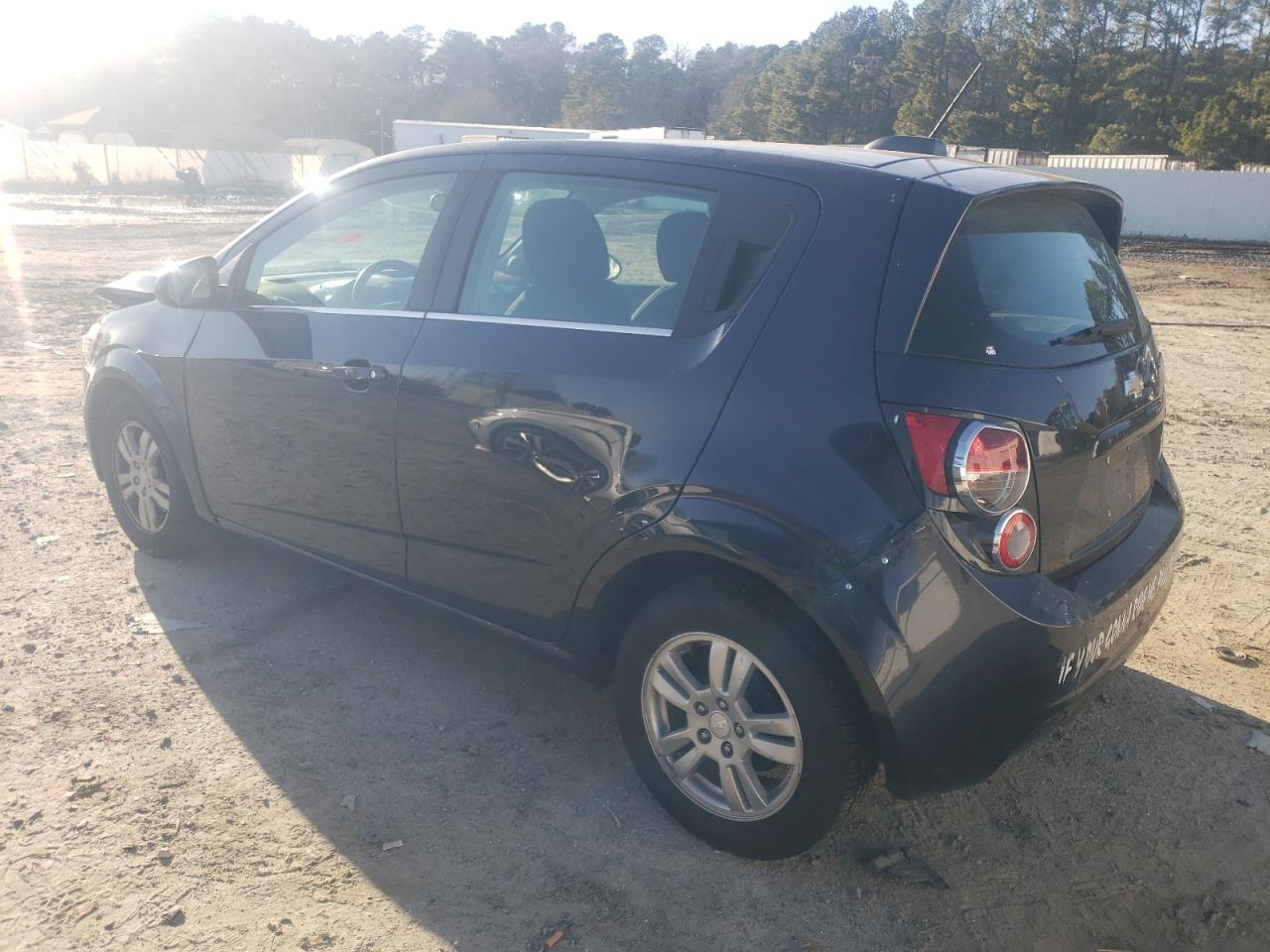 2016 Chevrolet Sonic VIN 1G1JC6SB0G4103458 Copart auction photo, front end / all over damage thumbnail 2