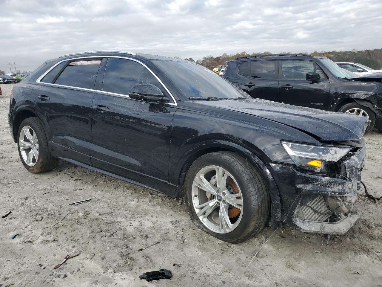 2019 Audi Q8 VIN WA1BVAF11KD030212 Copart auction photo, all over damage thumbnail 4